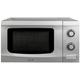 Abode 20L Manual Microwave Silver 700W with 5 Power Levels & Timer, Button & Dial Control, Defrost Function, AMM2001S (Silver, Manual)