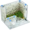 MAJHER Ant Farm Castle Acrylic Ant Castle with Activity Area Clear Ant Farm Interactive Science Puzzle Game for Kids Ant Nest Farm Great Gift Idea Learning kit (Color : Bianco, Size : Without light
