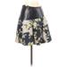 Rag & Bone Casual A-Line Skirt Mini: Black Floral Bottoms - Women's Size 0