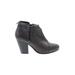 Rag & Bone Ankle Boots: Gray Solid Shoes - Women's Size 39.5 - Round Toe