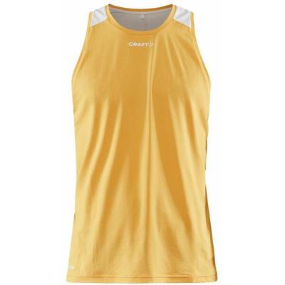 CRAFT Herren Shirt PRO HYPERVENT SINGLET M, Größe M in Orange