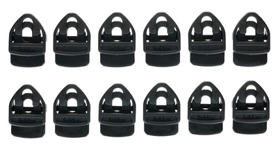 Holdon Xtra Clip Black 12pcs Pack