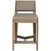 Vanguard Furniture Thom Filicia Solid Wood 26.5" Counter Stool Wood/Upholstered in Gray | 36 H x 19 W x 21.75 D in | Wayfair 9080-CS_153470_Hampton