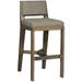Vanguard Furniture Thom Filicia 32.5" Bar Stool Wood/Upholstered in Gray | 42 H x 19 W x 21.75 D in | Wayfair 9080-BS_154373_Wrenn