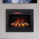 Symple Stuff SpectraFire Plus Electric Fireplace Insert in Black | 20 H x 23.6 W x 8.5 D in | Wayfair 6196E310454449DA8AE0C71853E9BC3E