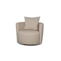 Barrel Chair - Birch Lane™ Noblestown Upholstered Barrel Chair Fabric in Brown | 29 H x 37 W x 37 D in | Wayfair 51428806F6454CA0B9880B28FBC729D0