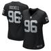 Women's Nike Isaac Rochell Black Las Vegas Raiders Team Game Jersey