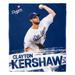 The Northwest Group Clayton Kershaw Los Angeles Dodgers 50" x 60" Player Silk Touch Throw Blanket