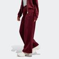 Sporthose ADIDAS ORIGINALS "VELVET PANT" Gr. L, N-Gr, lila (maroon) Damen Hosen Sporthosen