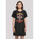 Shirtkleid F4NT4STIC "Guns 'n' Roses Damen T-Shirt Kleid" Gr. L, schwarz Damen Kleider Freizeitkleider