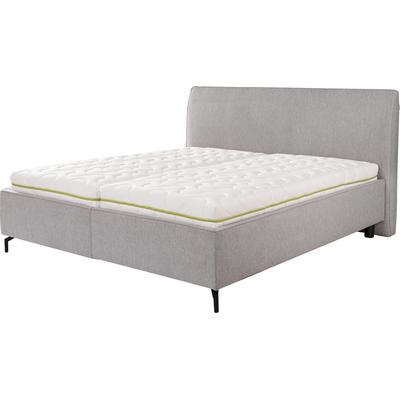 Stauraumbett ALINA "Serina Comfort", grau (hellgrau tcm 39), B:220cm L:219cm, Struktur fein TCM (100% Polyester), Betten, inkl. Lattenrost, diverse Ausführungen Image