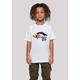 T-Shirt F4NT4STIC "'Looney Tunes Roadrunner Beep Beep'" Gr. 146/152, weiß Mädchen Shirts T-Shirts