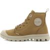 Winterboots PALLADIUM "PAMPA HI ZIP WL", Damen, Gr. 41, gelb (wheat), Leder, sportlich, Schuhe, Winterschuhe, Schnürboots, Winterstiefel, Snowboots, gefüttert