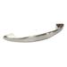 Mascot Hardware 3 inch (76 mm) Satin Nickel Center to Center Curve Shape Cabinet Handle