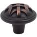 DesignPerfect DPA25L68K-25PACK 1-1/4" Mushroom Cabinet Knob - Pack of