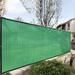 Fence Balcony Privacy Screen Cover Windproof Sun Shade UV Protection Privacy Screen Balcony Mesh Net for Patio Fence Backyard Porch - Includes Rope Zip Ties Green