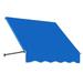 Awntech 4.375 ft Santa Fe Fixed Awning Acrylic Fabric Bright Blue