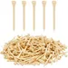 Ninesung 300 Pack Tall Wooden 2-3/4 Long Bamboo Golf Tees for Golfing Practice Sports Tournaments (2.75 in)