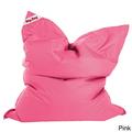 Gouchee Home Bigbag Collection Contemporary Oversized Polyester Upholstered Bean Bag Multiple Colors