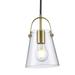 Trans Globe Lighting Pnd-2174 Curry 6 Wide Mini Pendant - Gold