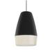 Besa Lighting - Abu 12 - 9W 1 LED Cord Pendant In Contemporary Style-11.88