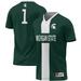 Unisex ProSphere #1 Green Michigan State Spartans Lightweight Soccer Jersey