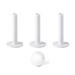 Warkul Golf Tees 1 Set Rubber Golf Tees with Golf Ball High Stability Low Friction Unbreakable Golf Tees Indoor Outdoor Golf Practice Aid