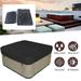 Hot Tub Spa Cover Cap Guard Waterproof Dust Protector Harsh Weather Square Hot Tub Cover Heavy Duty Waterproof Oxford Cloth Hot Tub SPA Cover Dust-Proof UV Resistant