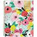 Day Designer for 2023-2024 Academic Year Weekly and Monthly Planner 8.5 x 11 Frosted Cover Wirebound Secret Garden Mint (137896-A24)