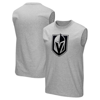 Vegas Golden Knights Fanatics Branded Mono Logo Grafik-Tanktop – Herren Image