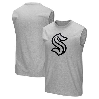 Seattle Kraken Fanatics Branded Mono Logo Graphic Tank Top – Herren Image