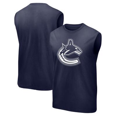 Vancouver Canucks Fanatics Branded Mono Logo Graphic Tank Top – Herren Image