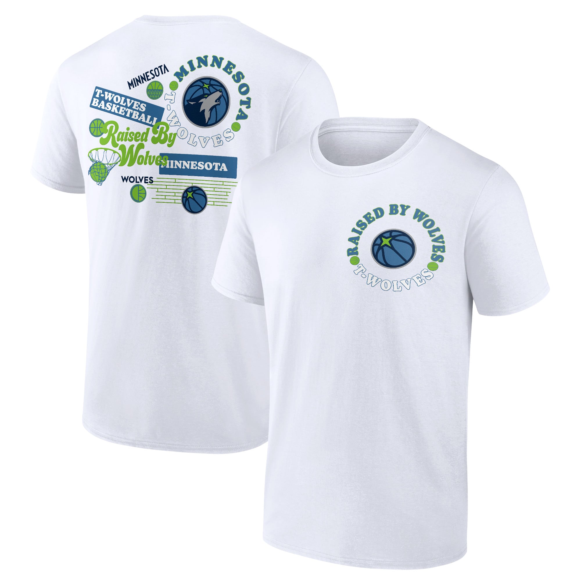 T-shirt graphique Minnesota Timberwolves Street Collective - Hommes - Homme Taille: 2XL