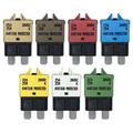 Manual Reset ATC/ATO Multipack 5A 7.5A 10A 15A 20A 25A 30A Circuit Breaker Fuse for Automotive Marine Boat Car Truck RV Audio Battery Protection | Low Profile (Multi Pack)