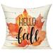 Holiday Savings 2022! Feltree Microfiber 1Pc Autumn Pumpkining Festival Pillowcase Family Decoration Cushion Cover Family Pillowcase