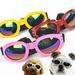 Dog Goggles Pet Sunglasses Adjustable Foldable Eye Wear UV Protection Windproof Polarized Sunglasses for Dogs