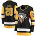 Women's Fanatics Branded Lars Eller Black Pittsburgh Penguins Home Breakaway Player Jersey