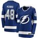 Women's Fanatics Branded Nick Perbix Blue Tampa Bay Lightning Home Breakaway Player Jersey