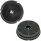 Type 150 Carbon Charcoal Filter for Belling b&q cda Leisure Stoves Hood (Pack of 2)