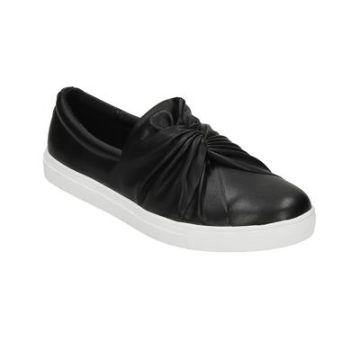 Shoes Casula Twist Vamp Slip On Plimsolls in Black / UK 8 - Tokyo Laundry