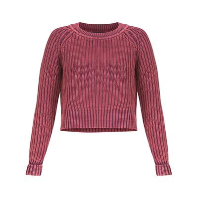 Jumpers Womens Amara Reya Fern Crew Neck Jumper in dark Purple / 12 - Tokyo Laundry