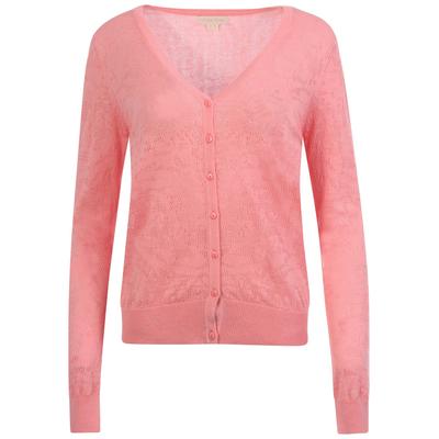Cardigans Plum Tree Burdock pink Cardigan / 14 - Tokyo Laundry