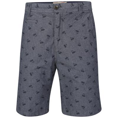 Shorts Portfino Cotton Chambray Shorts in Blue / S - Tokyo Laundry