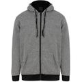 Hoodies / Sweatshirts Prescott Chunky Zip Through Hoodie With Borg Lining In Light Grey / S - Tokyo Laundry