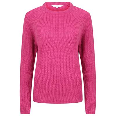 Jumpers Willow Knitted Crew Neck Jumper In Rose Violet - Amara Reya / 12 - Tokyo Laundry