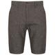 Shorts Elbert Cotton Linen Stripe Shorts in Dark Grey / S - Tokyo Laundry