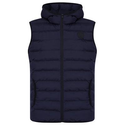 Coats / Jackets Dallon Quilted Puffer Gilet with Hood in Sky Captain Navy / S - Tokyo Laundry