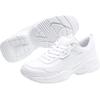 Sneaker PUMA "CILIA MODE", Gr. 40, weiß (puma weiß, puma silber), Synthetik, sportlich, Schuhe