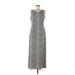 Liz Claiborne Casual Dress: Gray Dresses - Women's Size 6