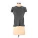 Rag & Bone Short Sleeve T-Shirt: Gray Tops - Women's Size 2X-Small